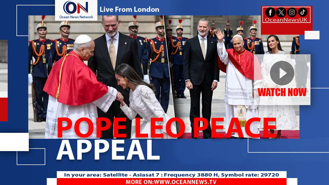 Pope Leo Urges Peace, Unity in Madrid Royal Palace Address