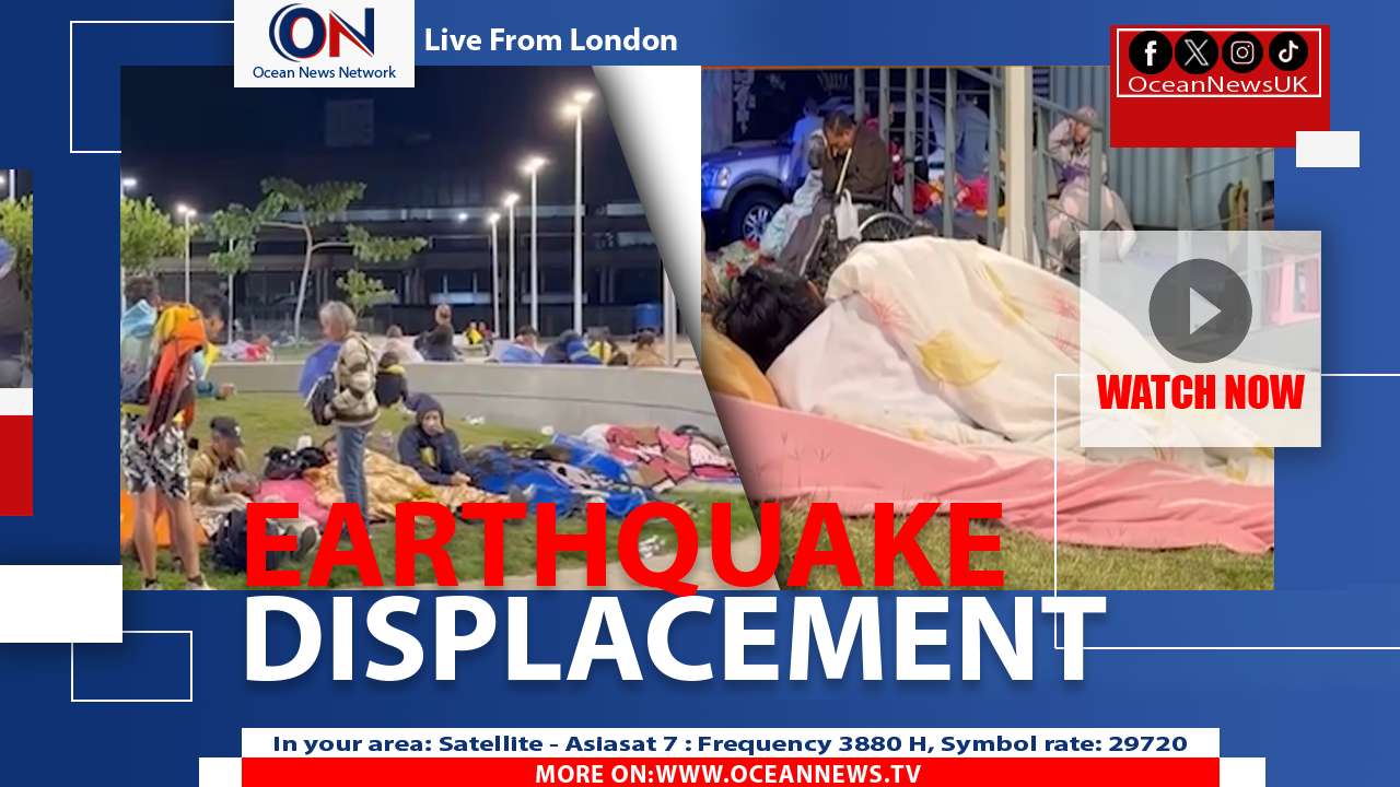Venezuelans Sleep Outdoors After Twin Quakes Rock Caracas