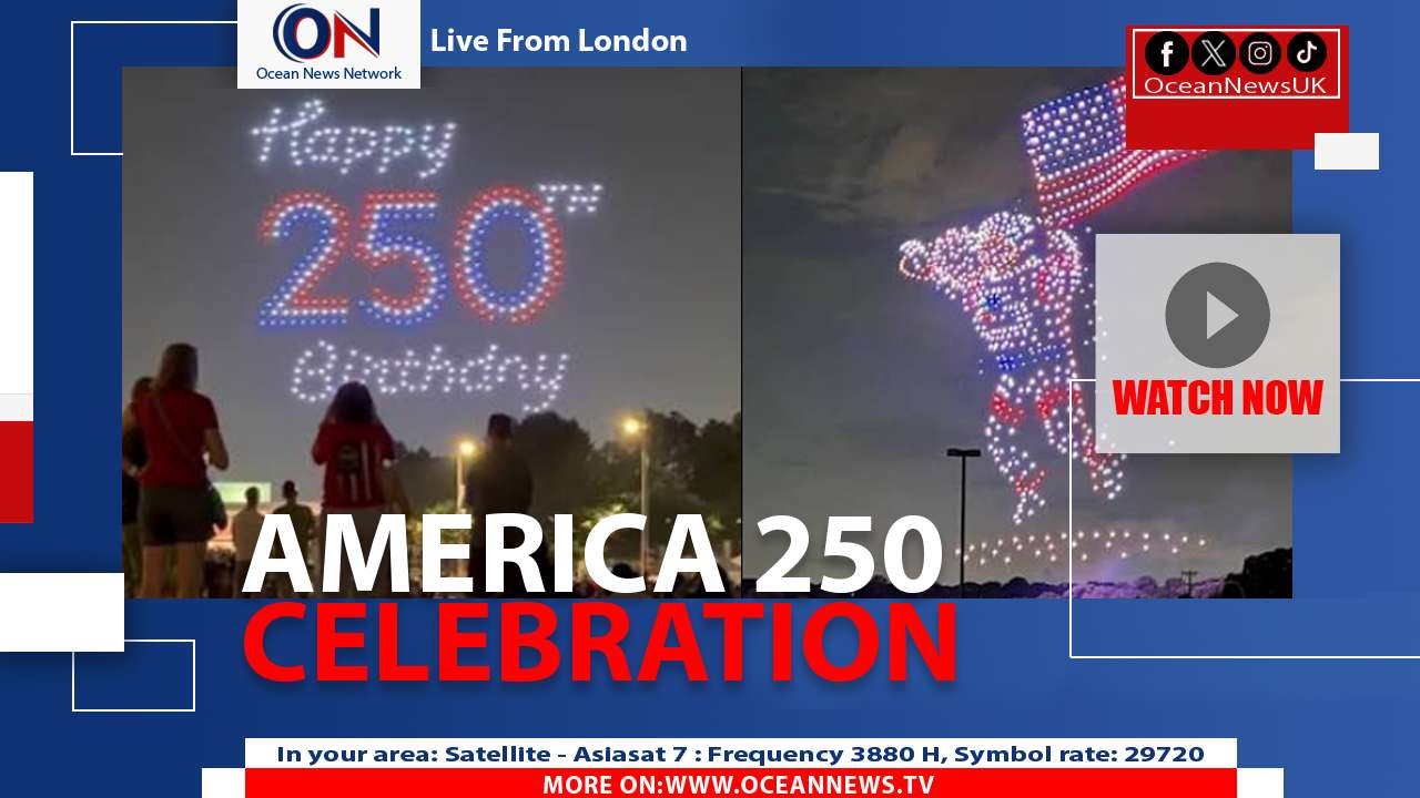 Drones Light Up Independence Hall for America 250