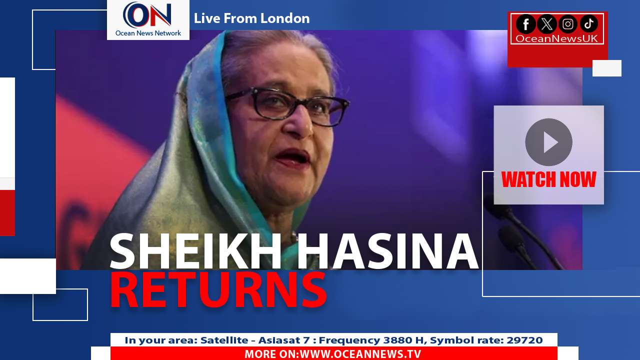 Hasina to Return to Bangladesh Despite Death Sentence