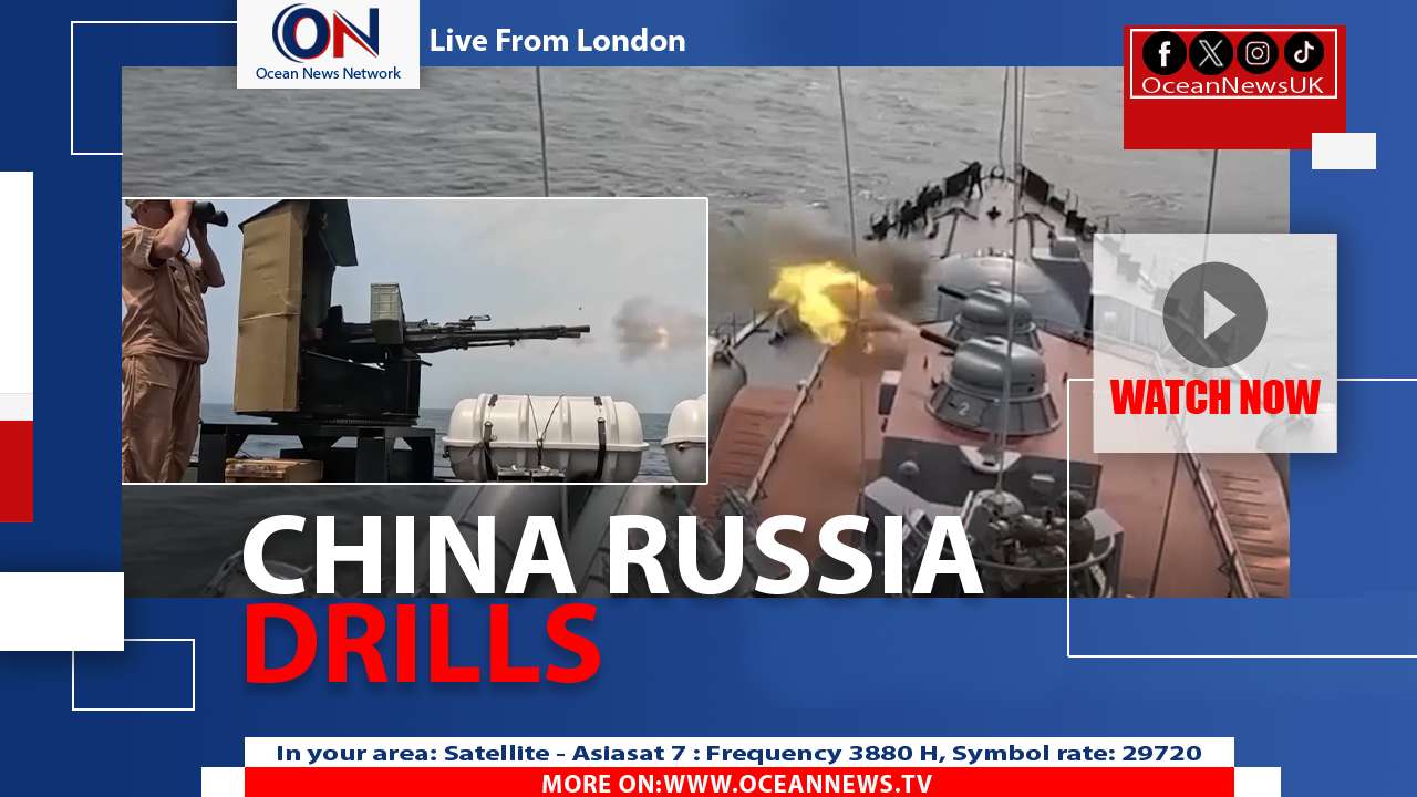 China & Russia Hold Joint Naval Drills in Yellow Sea