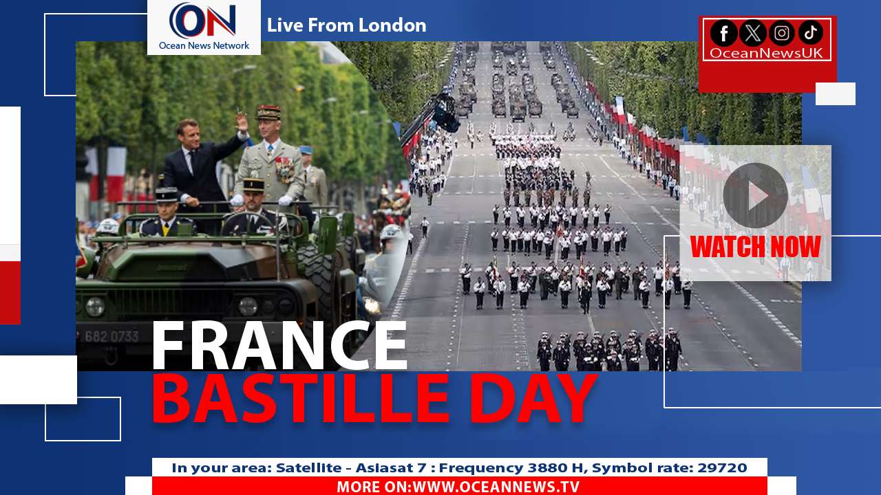 France Showcases Military Might in Bastille Day Parade