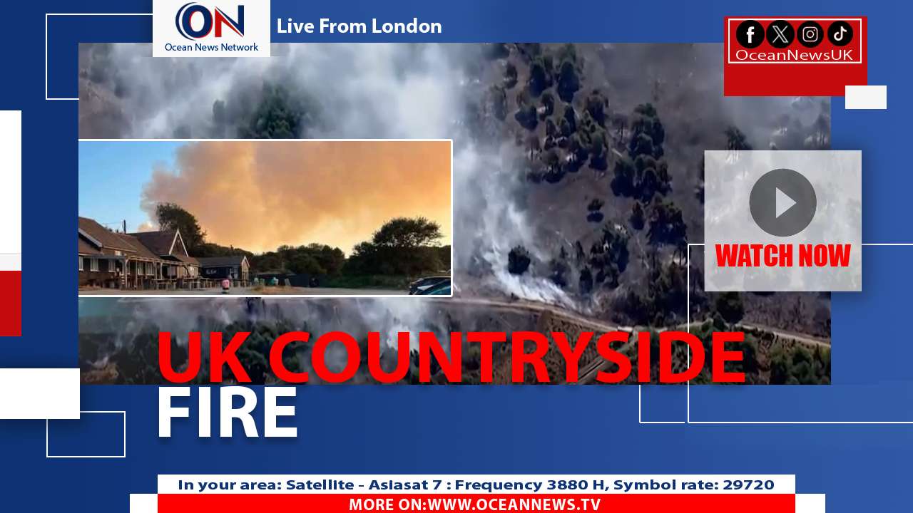 Major Wildfire at Dunwich Heath Sparks Suffolk Emergency